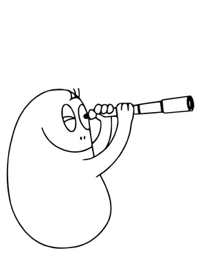 Barbabenno Kleurplaat — gratis kleurplaat