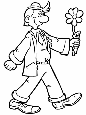 Circus 9 Kleurplaat — gratis kleurplaat