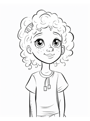 Kind Black 8 Kleurplaat — gratis kleurplaat