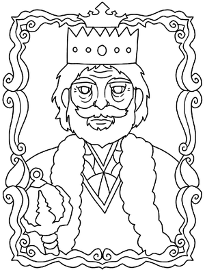 Koning B Kingduncan Older Kleurplaat