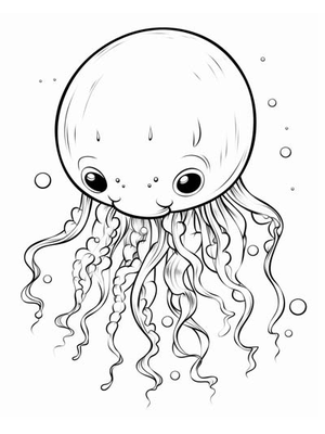 Baby Kwal Kleurplaat