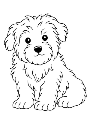 Maltezer Kleurplaat — gratis kleurplaat