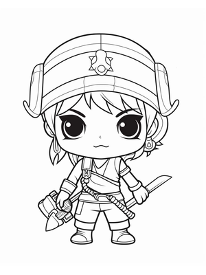 Piraat 12 Kleurplaat — gratis kleurplaat