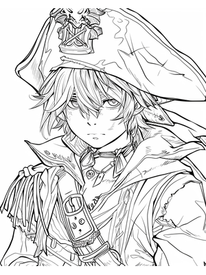 Piraat Cabin Jongen 8 Kleurplaat — gratis kleurplaat