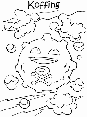 Pokémon 65 Kleurplaat — gratis kleurplaat