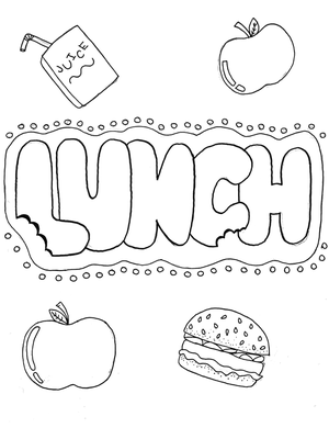 School 2 Kleurplaat — gratis kleurplaat