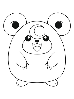 Squishmallows Kleurplaat — gratis kleurplaat