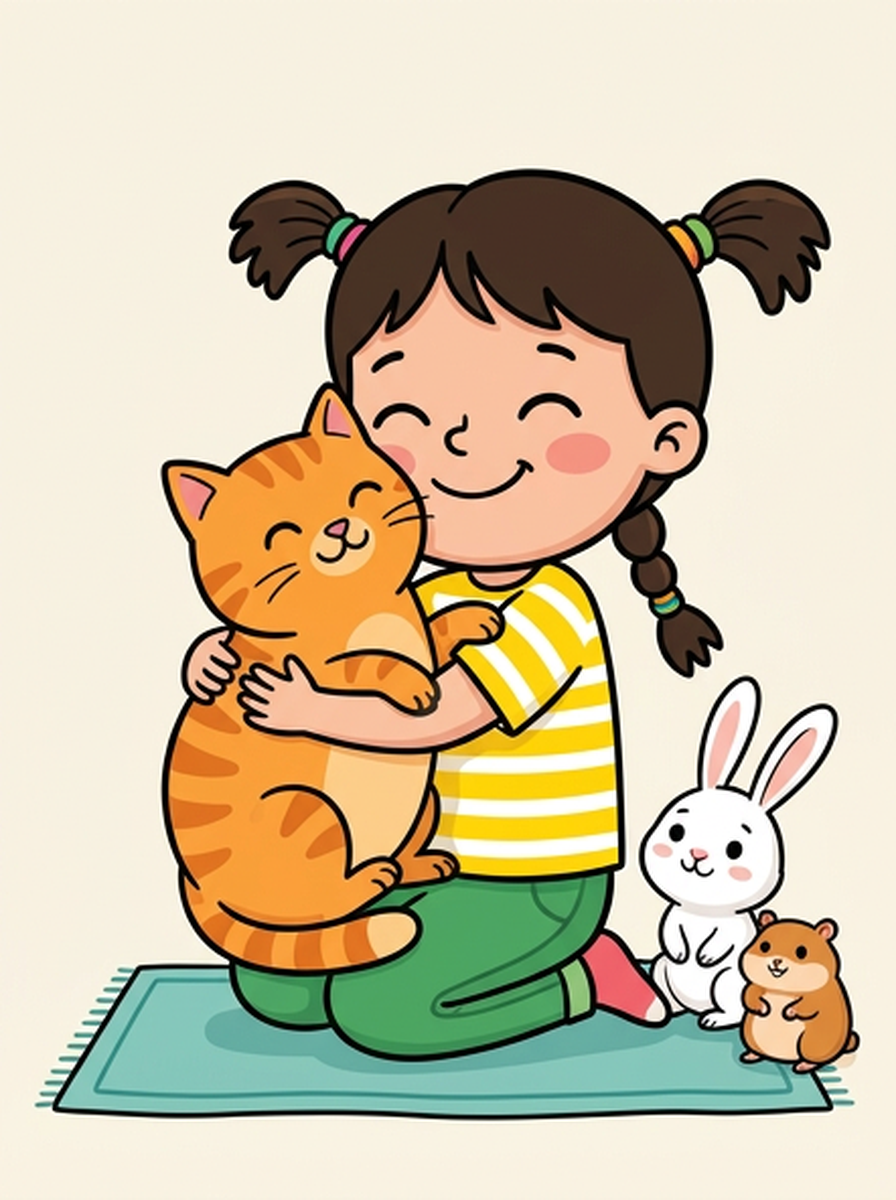 Huisdieren kleurplaten