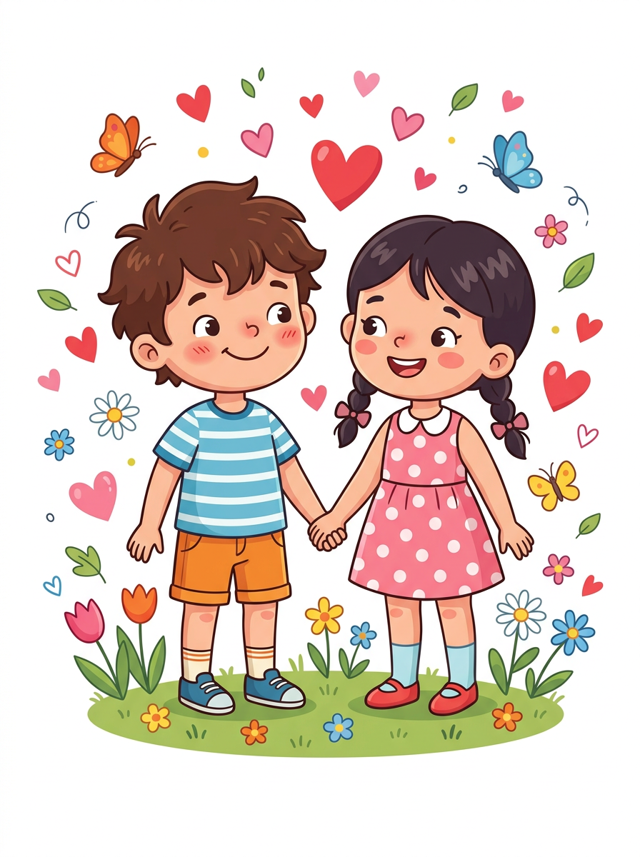 Liefde kleurplaten