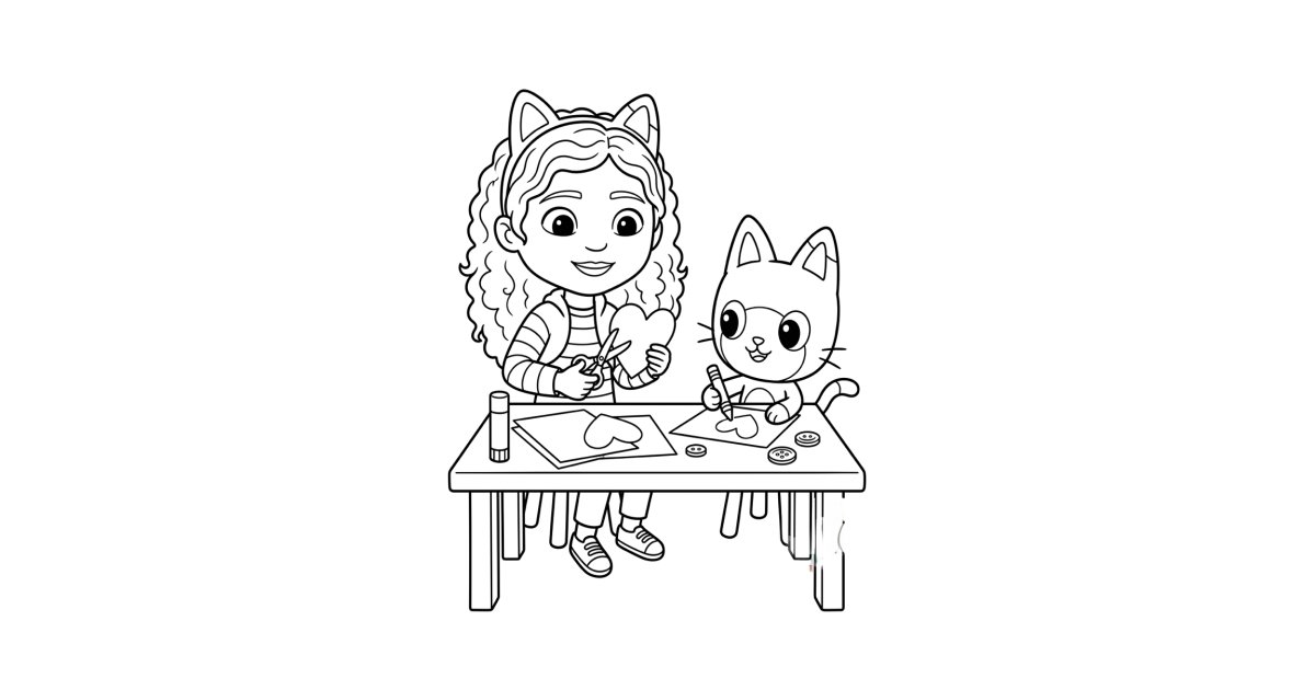 Gabby Knutselt Papier Met Kat Kleurplaat Gratis Printen Minipret gabby-knutselt-papier-met-kat-kleurplaat-gratis-printen-minipret