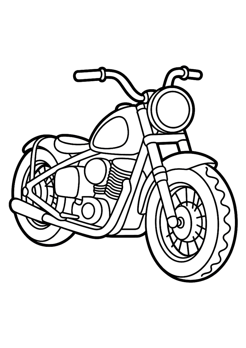 Bobber Aangepast Kleurplaat