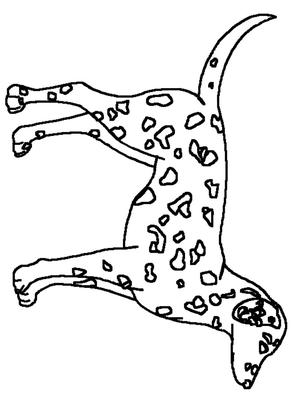 Brandweer Hond Kleurplaat 2 — gratis kleurplaat printen