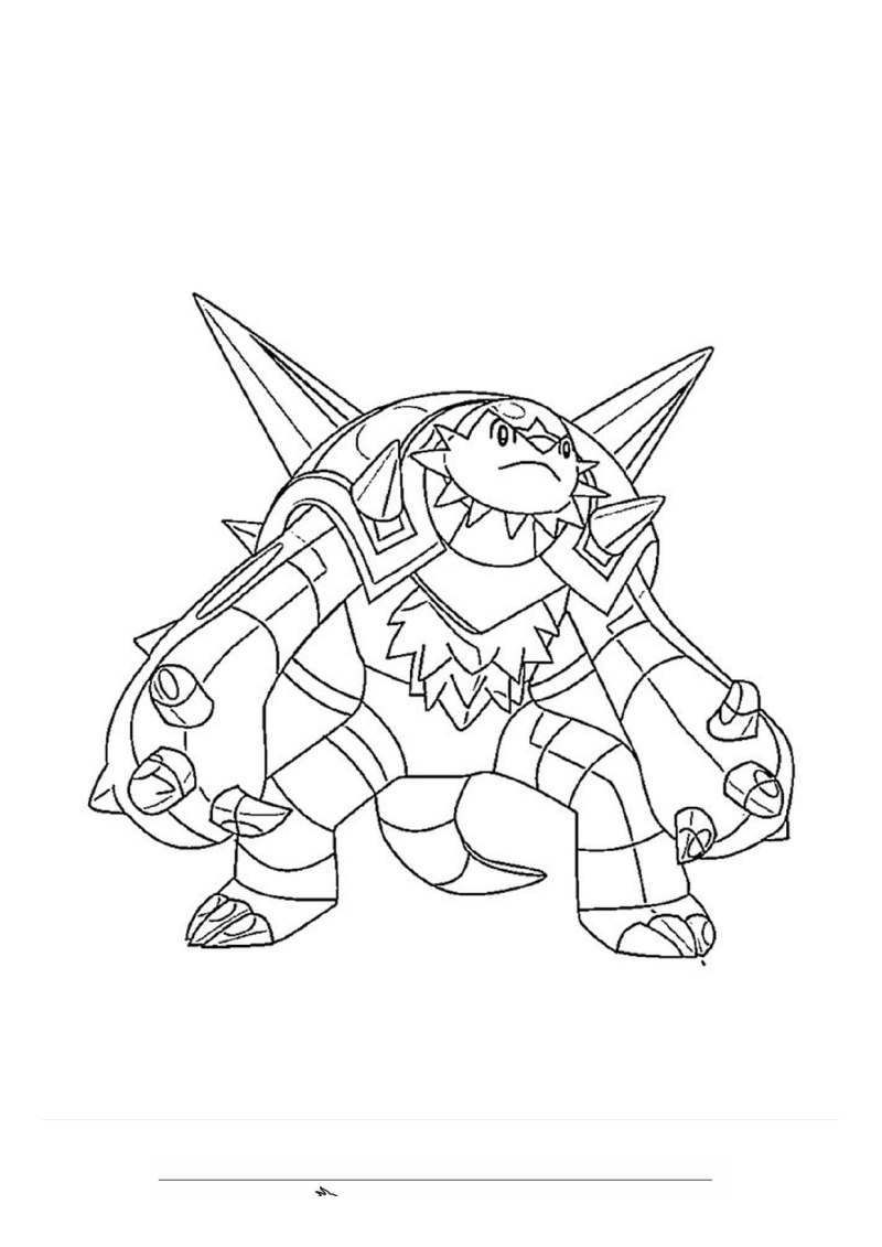 Chesnaught Kleurplaat — gratis kleurplaat