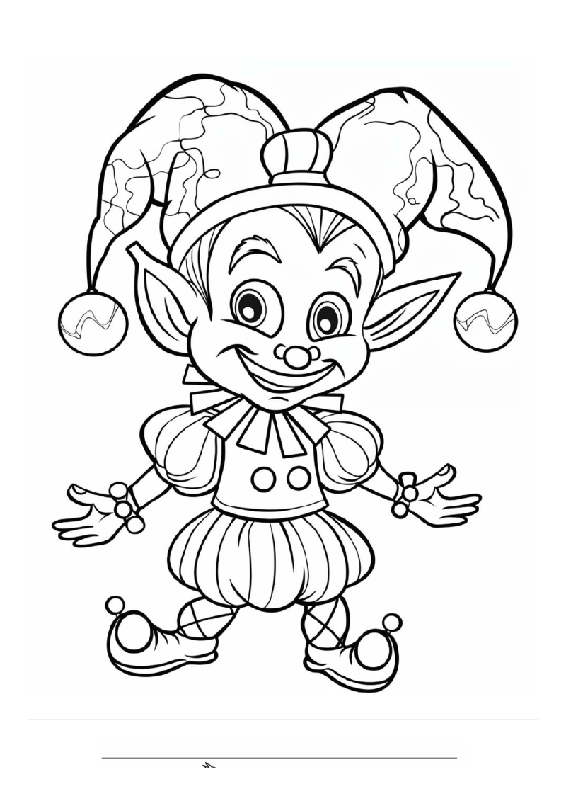 Circus Nar 2 Kleurplaat — gratis kleurplaat