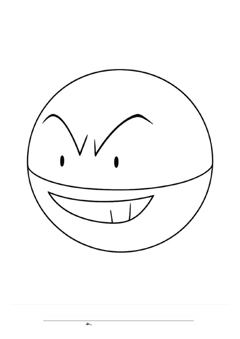 Electrode Kleurplaat — gratis kleurplaat printen