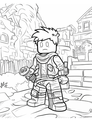 Lego Ontdekkingsreiziger Kleurplaat — gratis kleurplaat