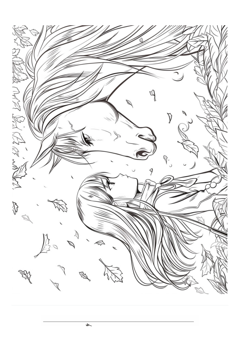 Paard 4 2 Kleurplaat — gratis kleurplaat