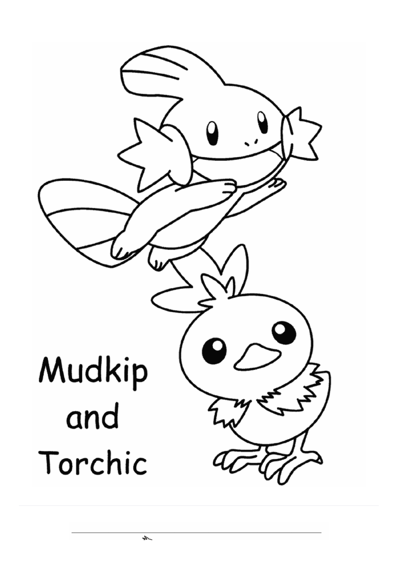 Pokémon 104 Kleurplaat — gratis kleurplaat