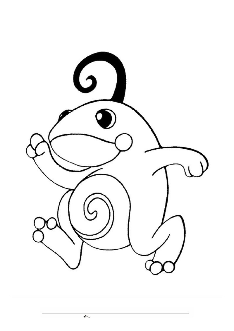 Politoed Kleurplaat — gratis kleurplaat