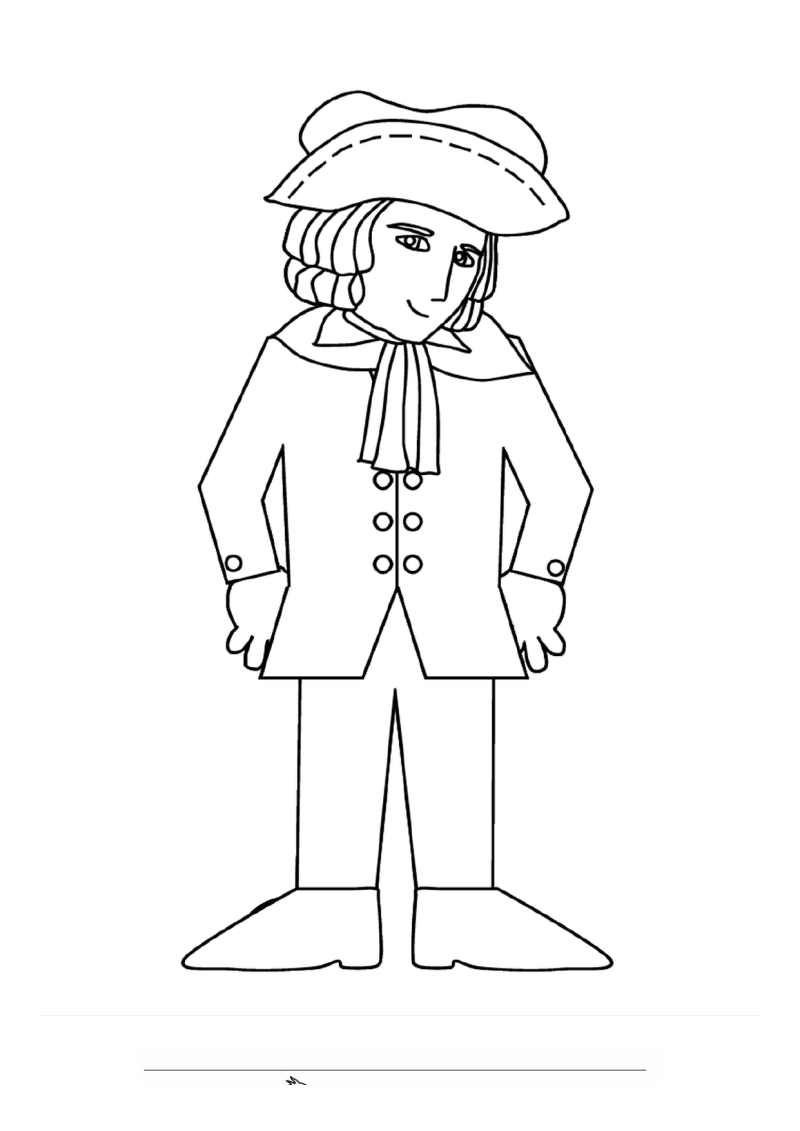 Royalty Nobleman Kleurplaat — gratis kleurplaat