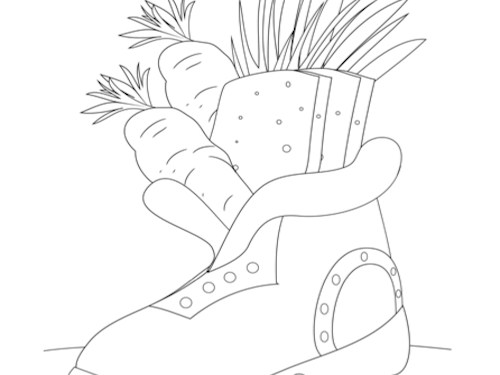 Schoen Zetten Kleurplaat — gratis kleurplaat