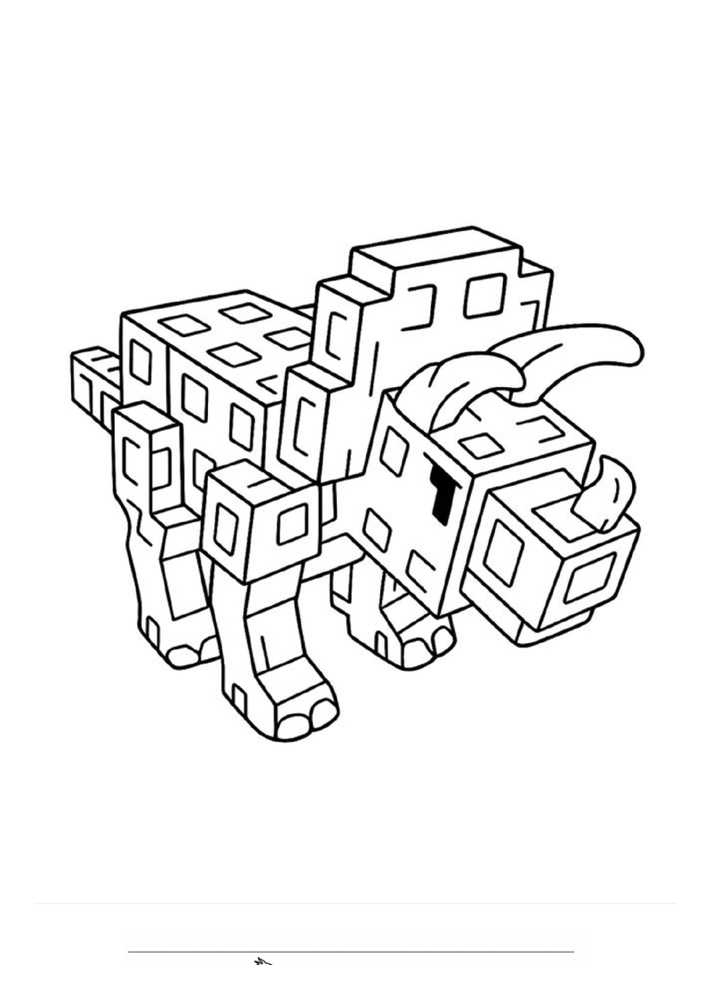 Triceratops (Grow a Garden) Kleurplaat — gratis kleurplaat