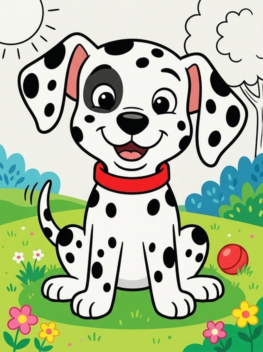 101 Dalmatiërs kleurplaten