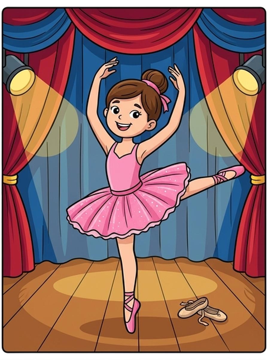 Ballet kleurplaten