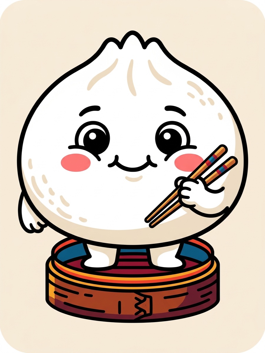 Bao Bun kleurplaten