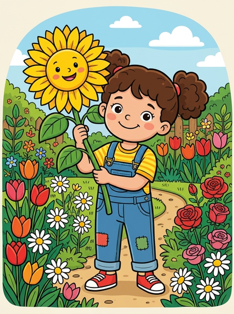 Bloemen kleurplaten