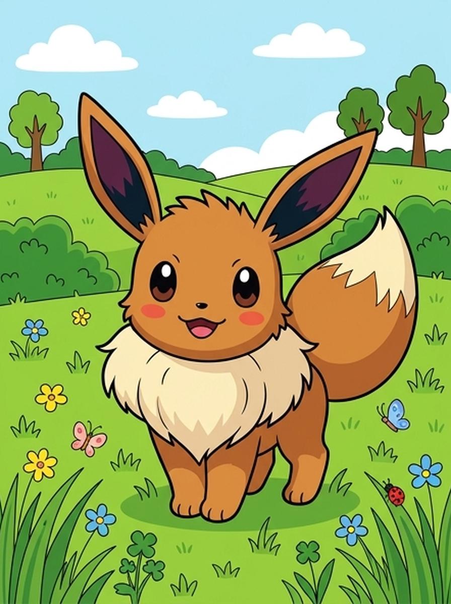 Eevee kleurplaten