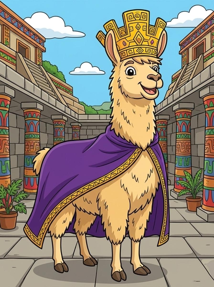 Keizer Kuzco kleurplaten
