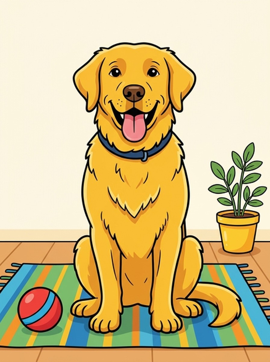 Labrador kleurplaten