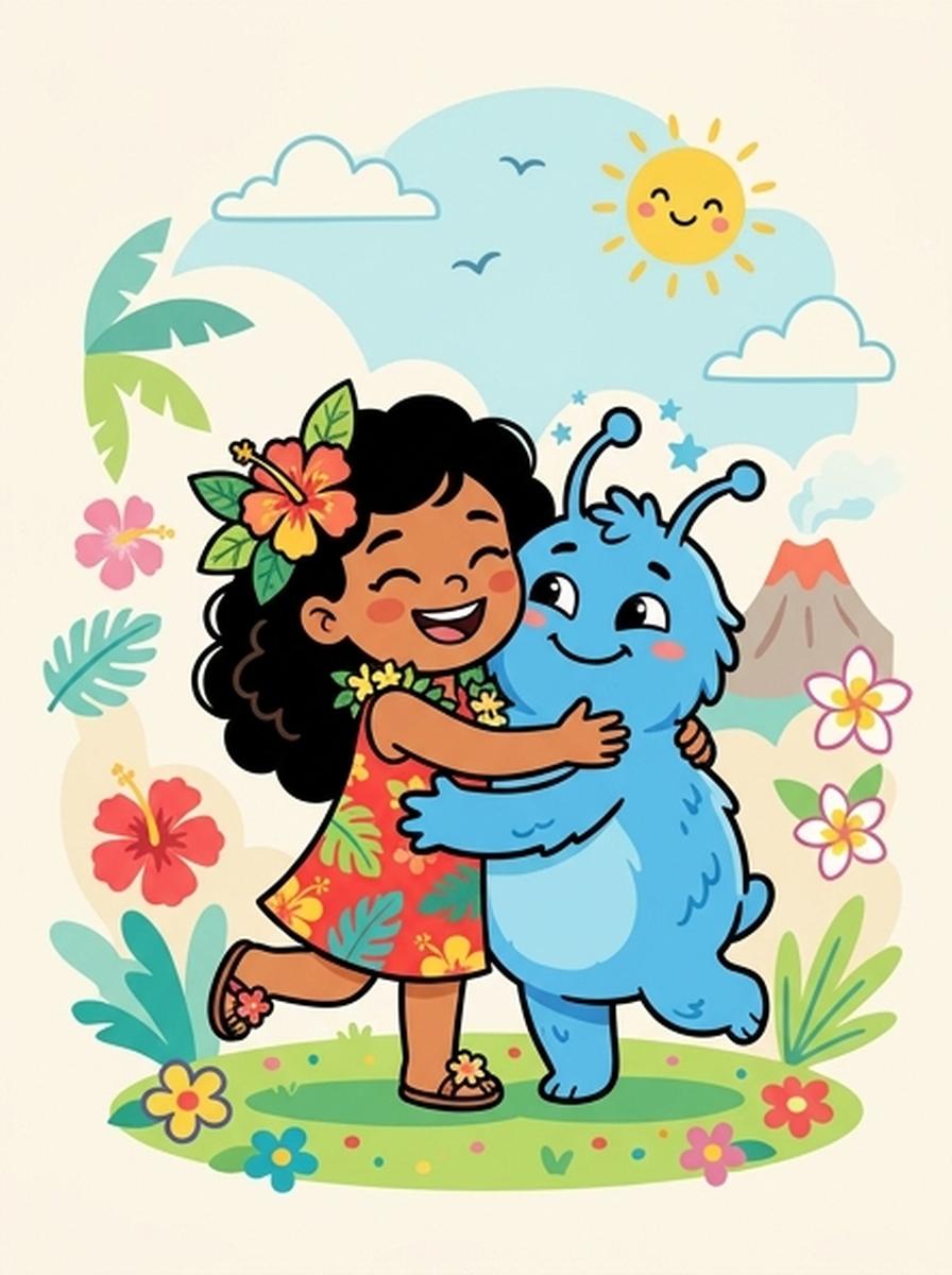 Lilo en Stitch kleurplaten