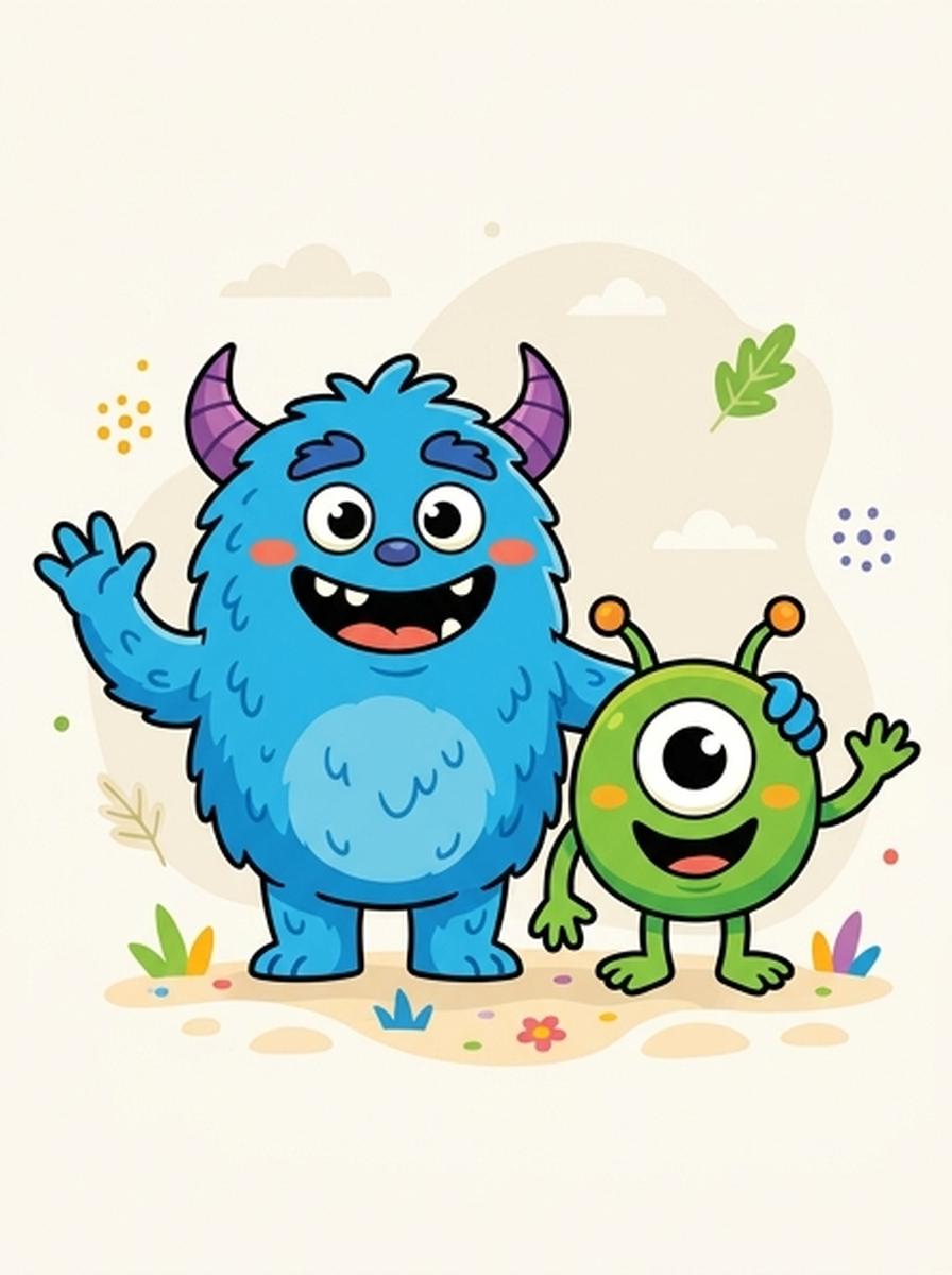 Monsters Inc kleurplaten
