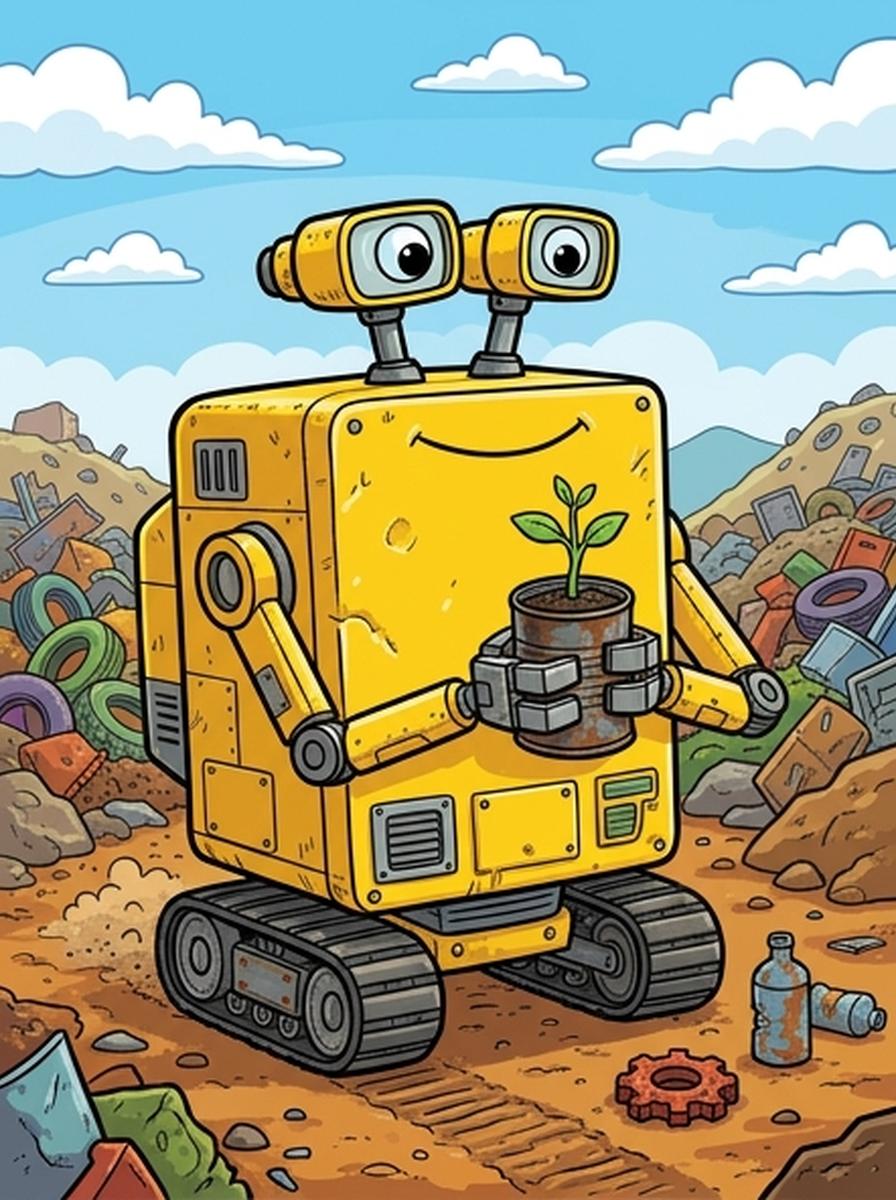 WALL-E kleurplaten