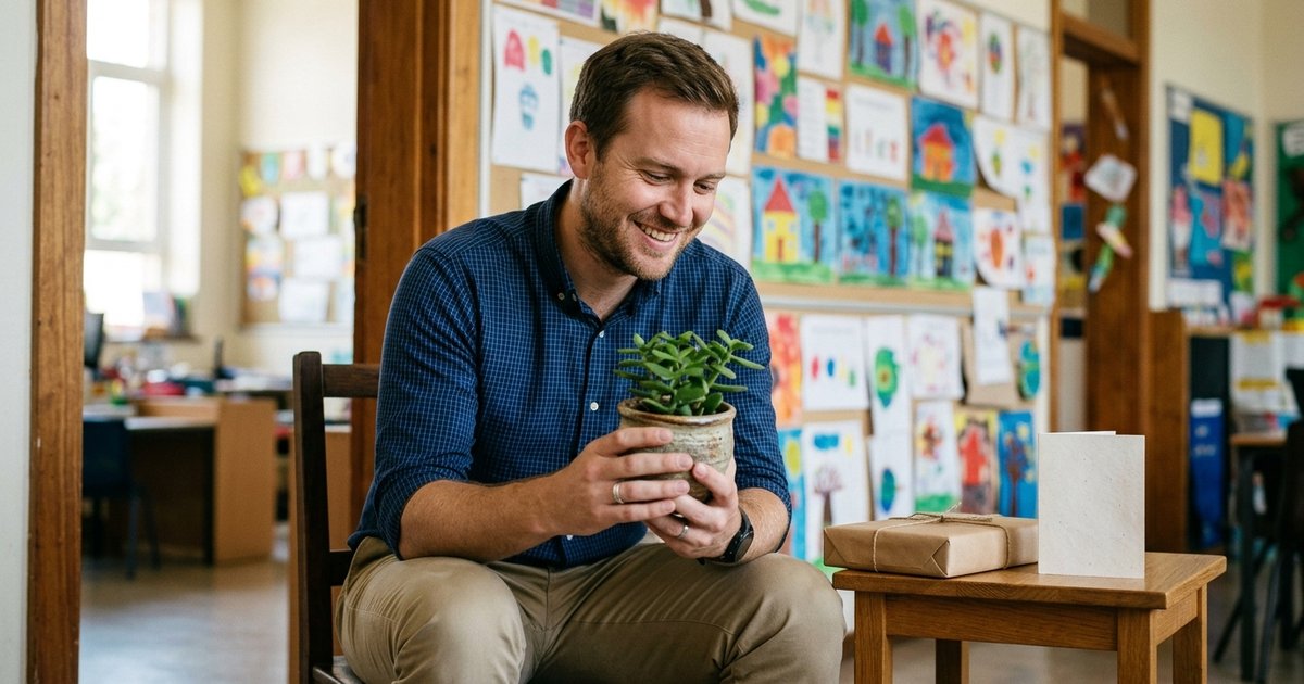 Cadeau voor de meester met praktische, eetbare en lokale alternatieven voor bloemen