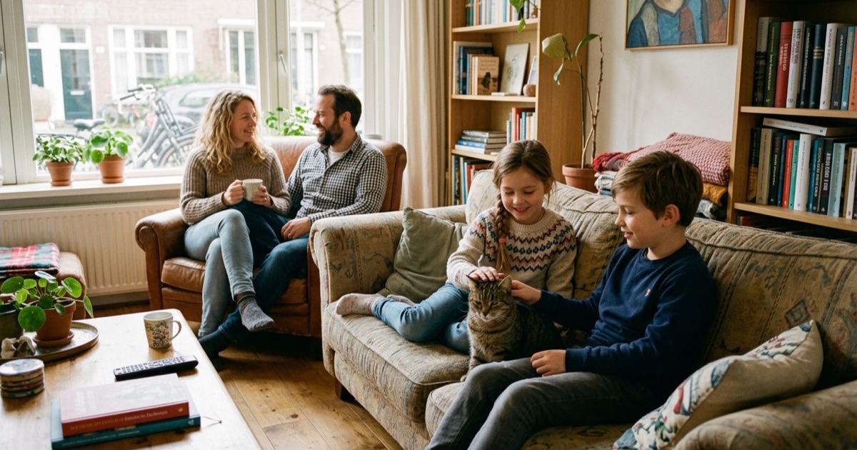 Eerste kat met kinderen — wat moet je weten