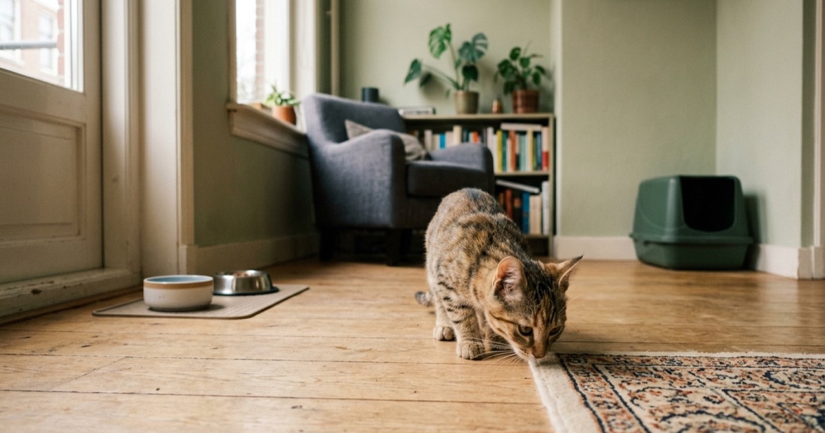 Eerste weken met een kat en kinderen