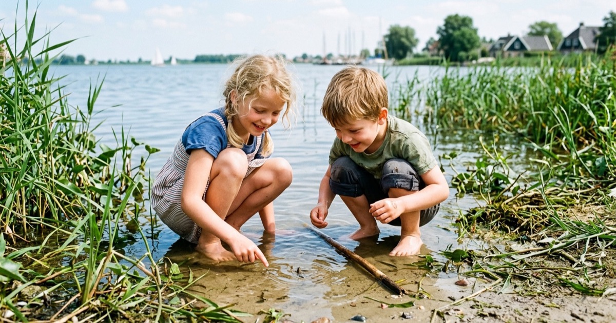 Gratis dingen doen met kinderen in Friesland