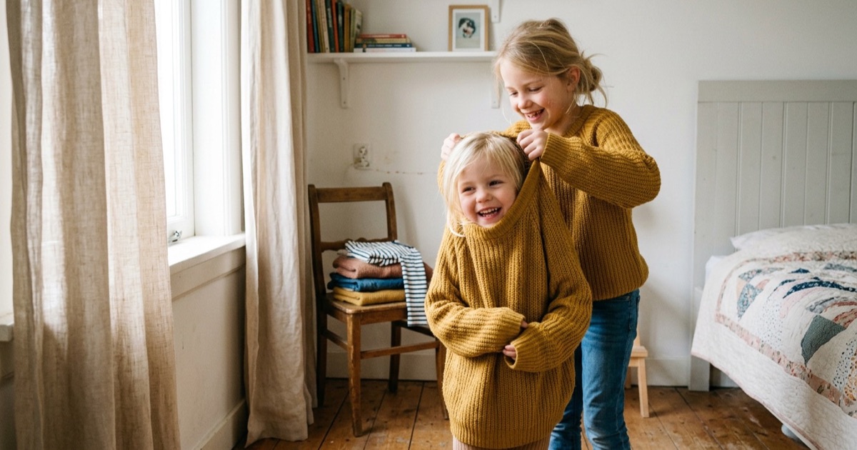 Kinderkleding doorgeven aan broertje of zusje: wat werkt?
