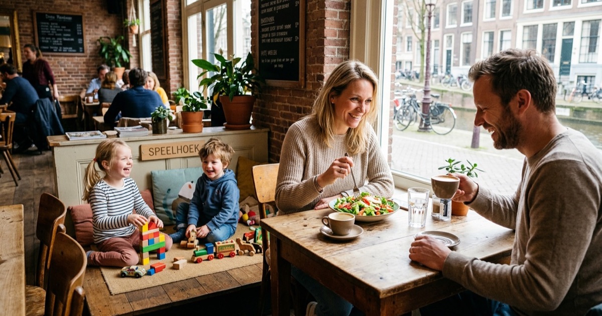 Kindvriendelijke restaurants in Amsterdam
