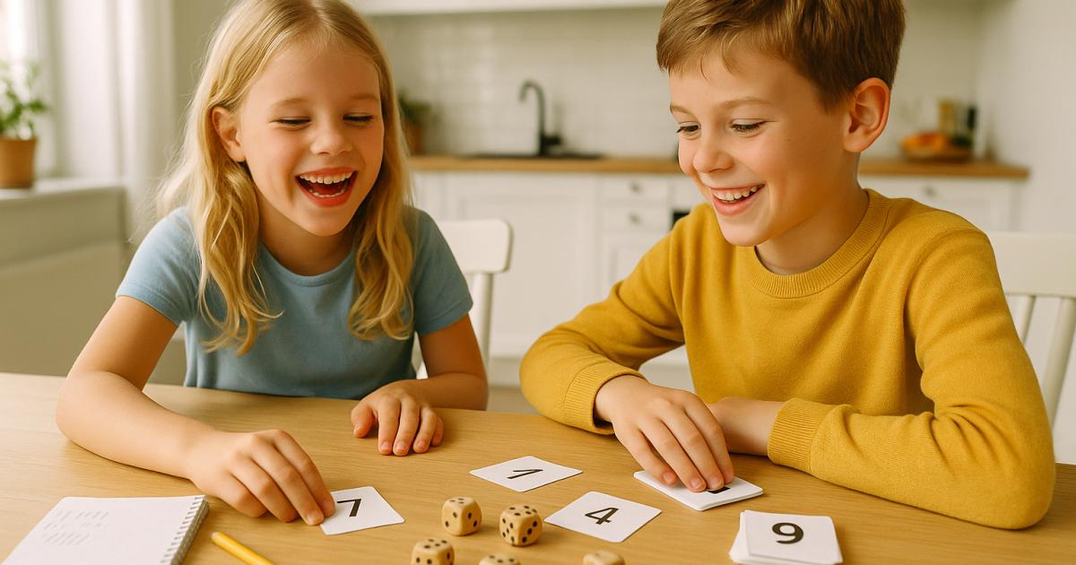 Sfeerbeeld bij het artikel over 10 leuke spelletjes om de tafels te oefenen