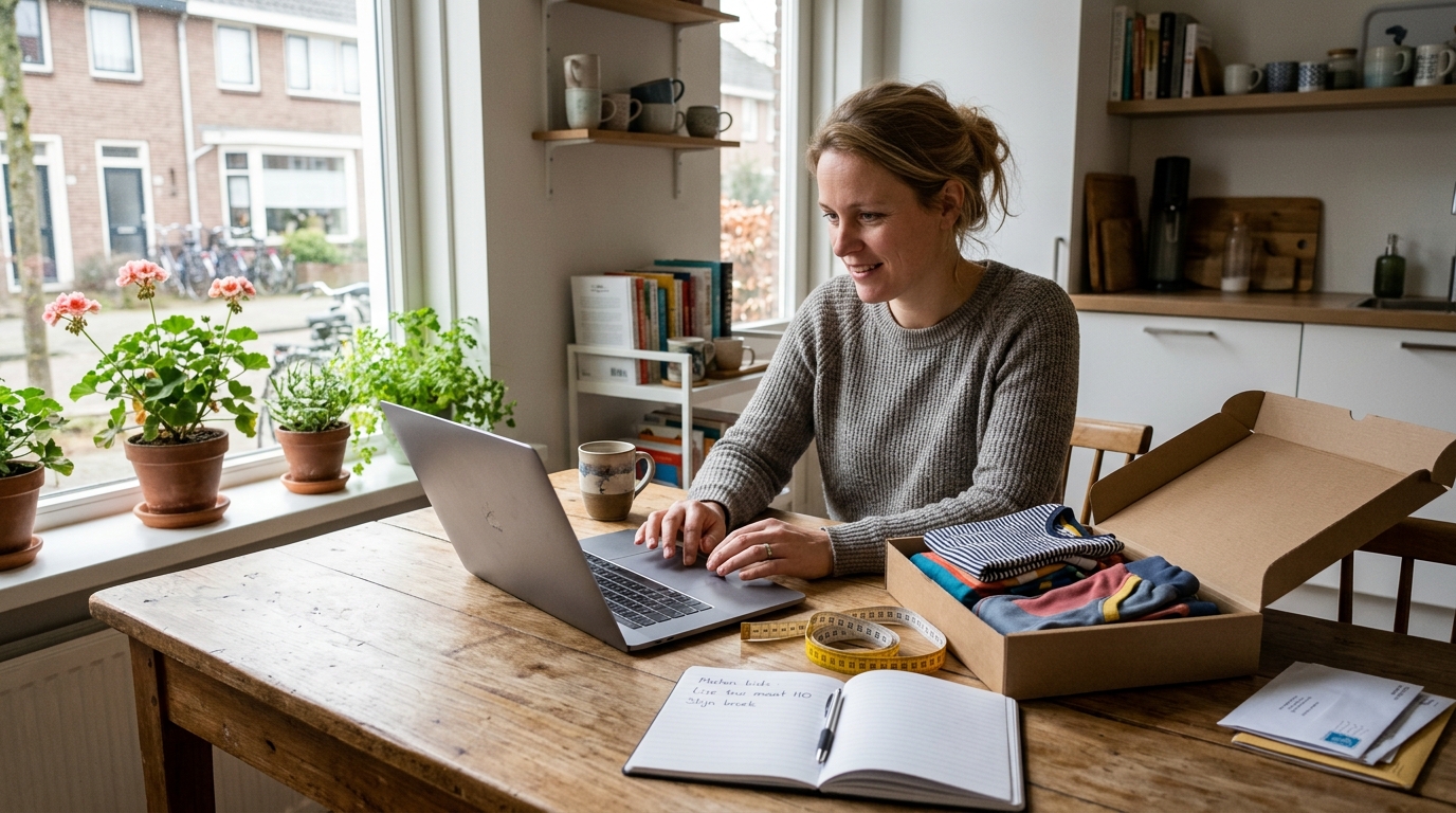 Online bestellen en doorpasten: praktische tips