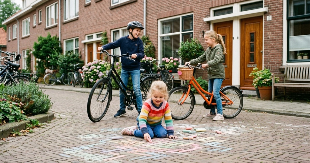 Vanaf welke leeftijd mag mijn kind alleen buiten spelen