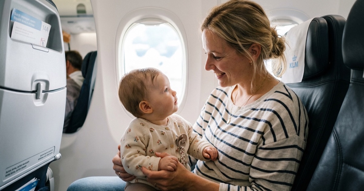 Vliegen met baby of peuter: praktische tips