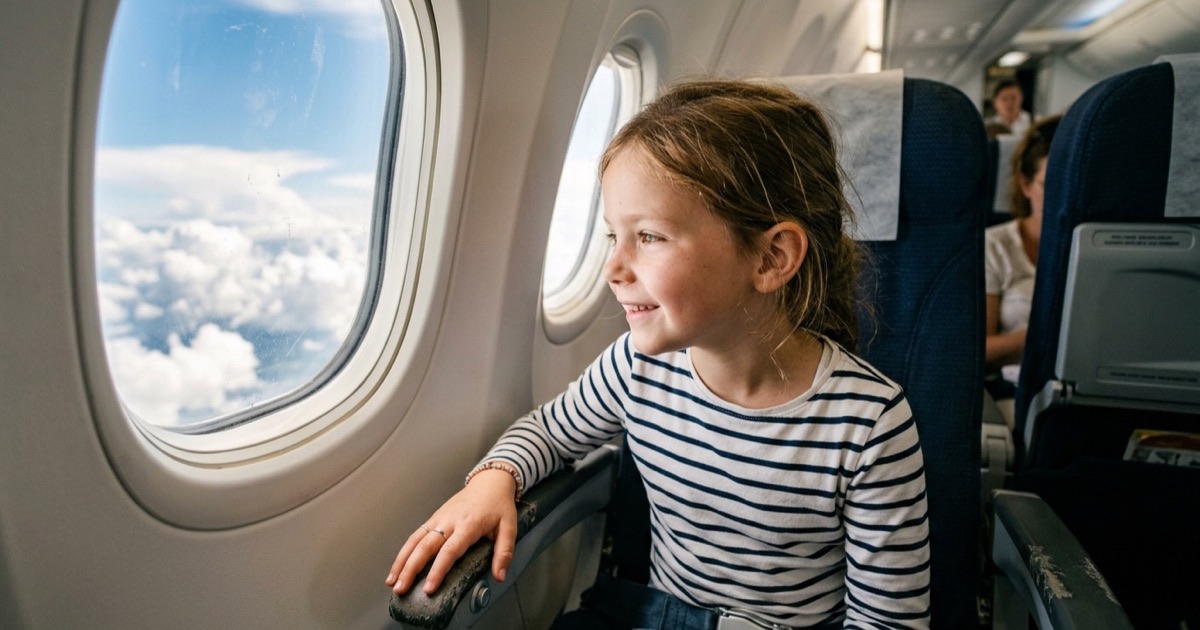 Voor het eerst vliegen met kinderen: praktische gids