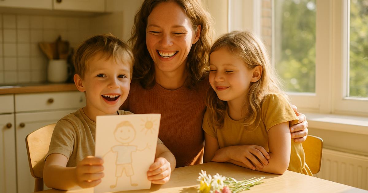 Sfeerbeeld bij het artikel over Wat te doen op moederdag met kinderen? Ideeen en inspiratie voor een leuke dag