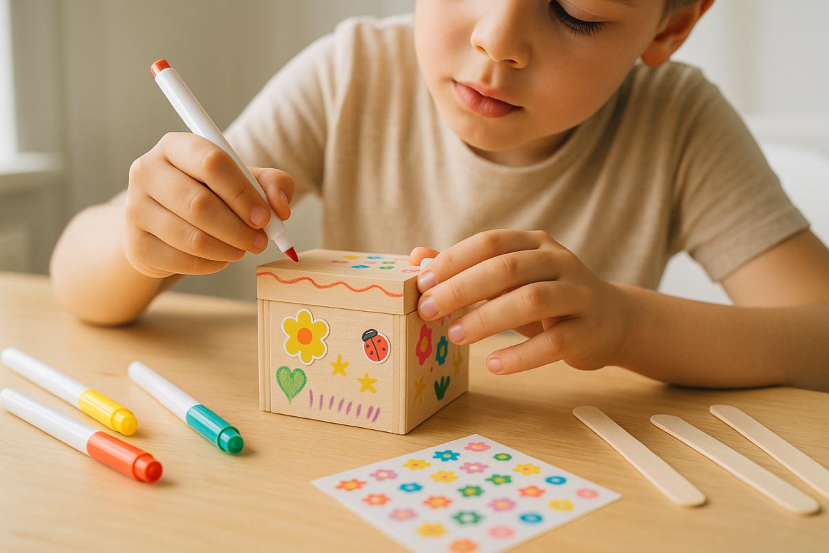 Ondersteunend beeld bij het artikel over 20 leuke knutselideeen voor vaderdag met kinderen