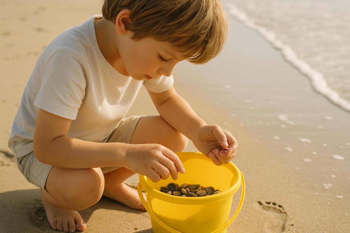 Ondersteunend beeld bij het artikel over 20 leuke strandspelletjes voor kinderen